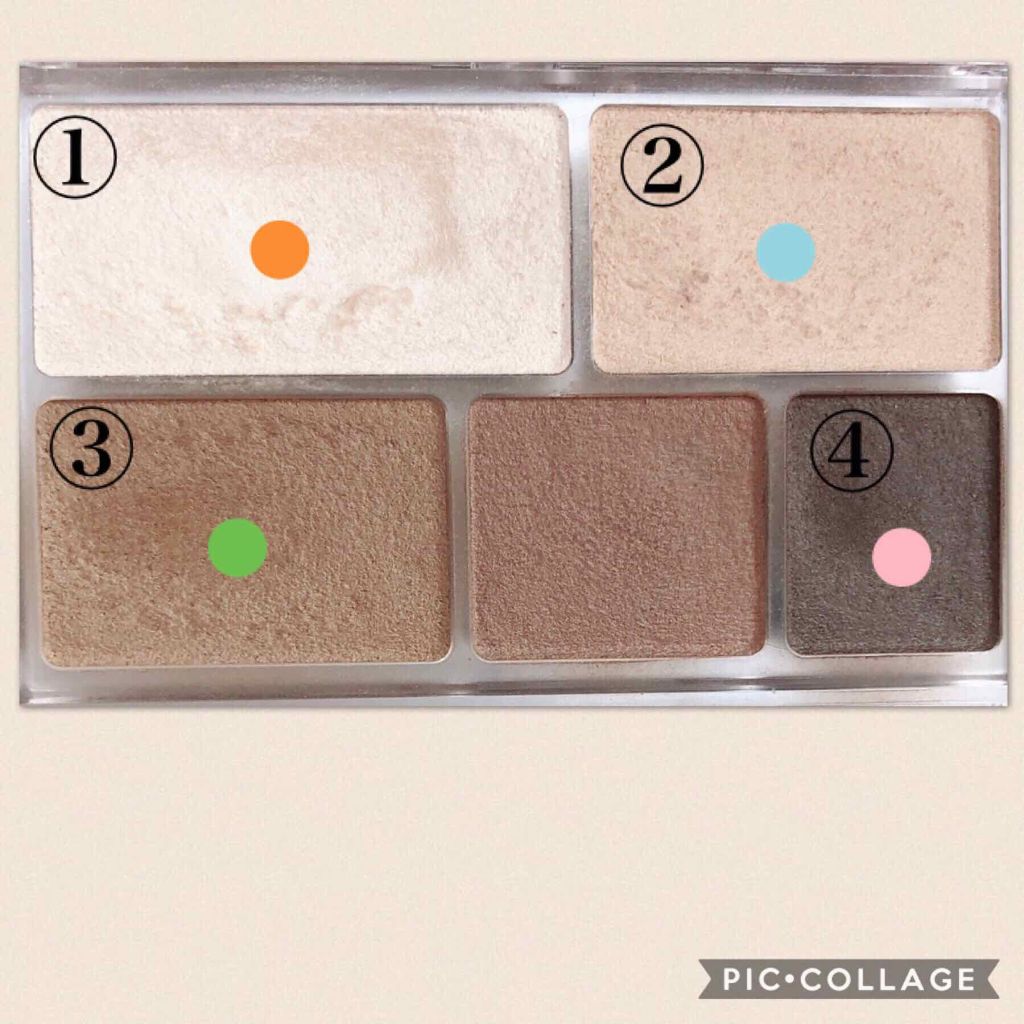 パーフェクトマルチアイズ/キャンメイク/アイシャドウパレットを使ったクチコミ(3枚目)