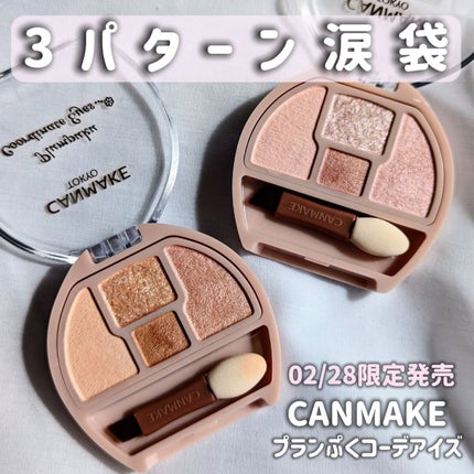 プランぷくコーデアイズ/キャンメイク/パウダーアイシャドウを使ったクチコミ(1枚目)