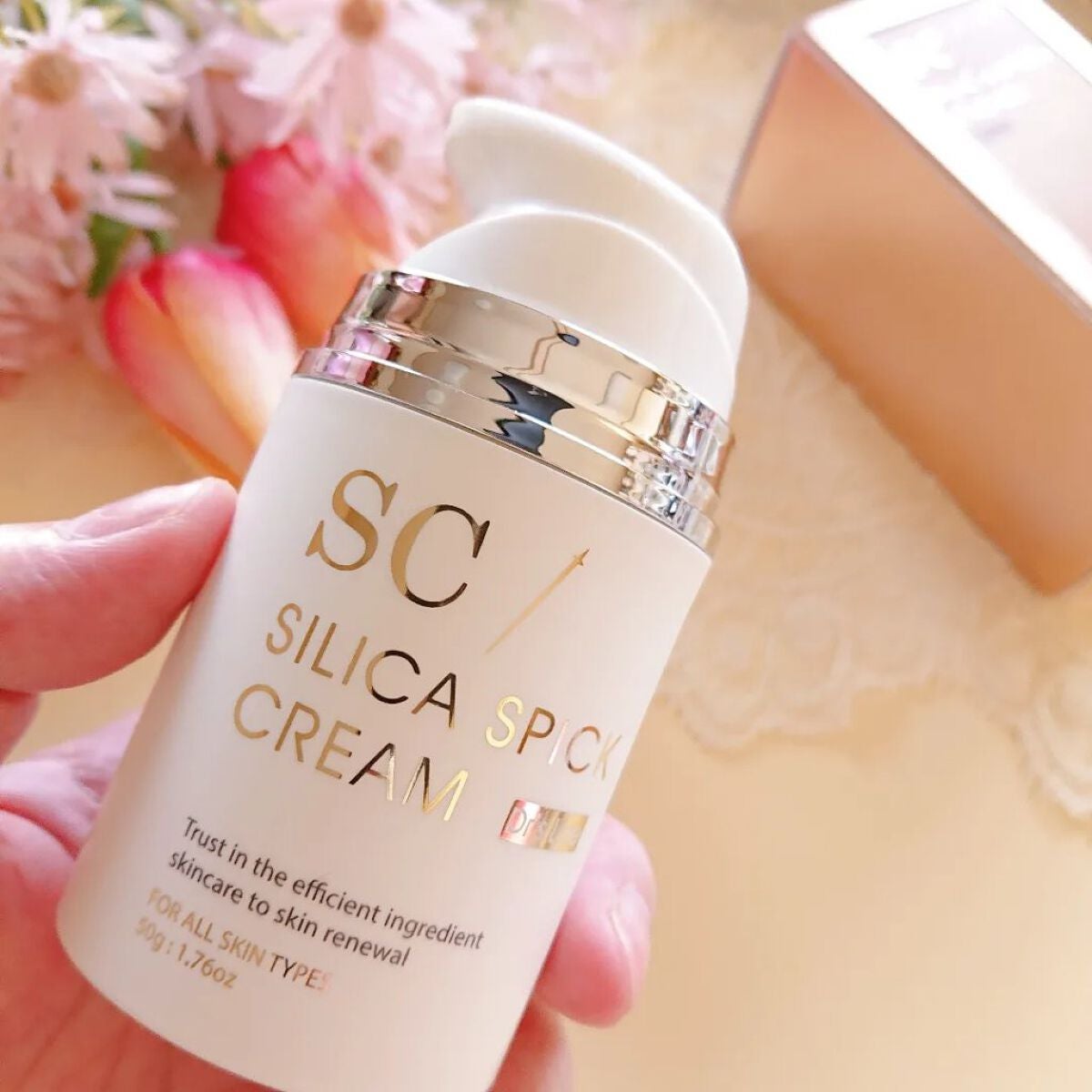 SCシリカスピッククリーム/CHARIS&Co./フェイスクリームを使ったクチコミ(2枚目)