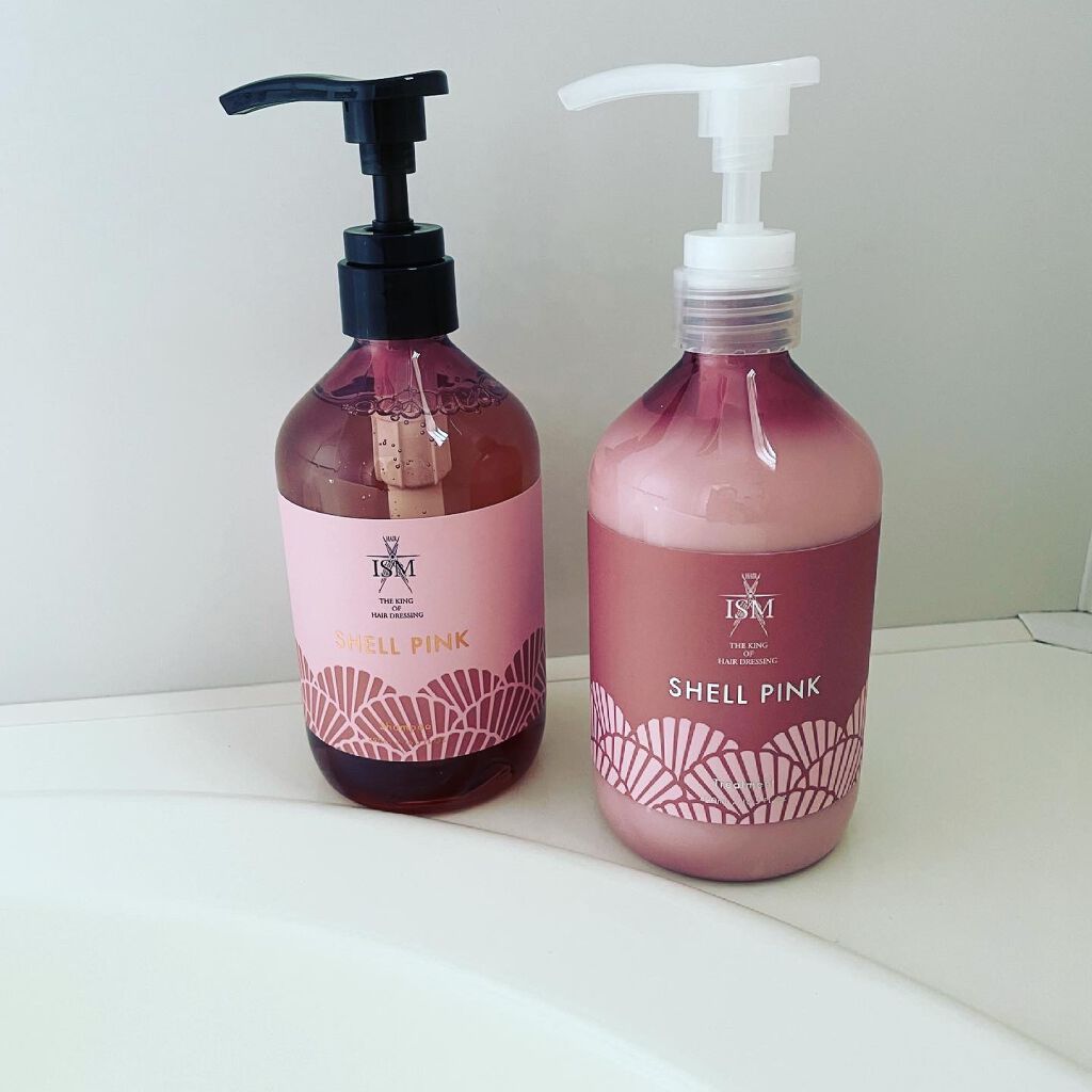 SHELL PINK シャンプー／トリートメント/ISM/市販シャンプーを使ったクチコミ（2枚目）