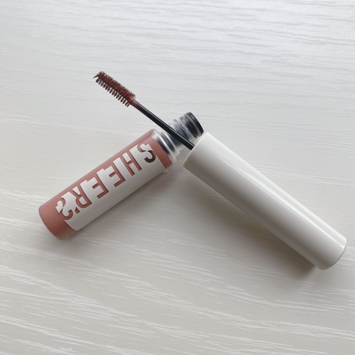 スキニーカラーブロウ 02 ピンクシナモン/シアーズ/眉マスカラを使ったクチコミ（2枚目）