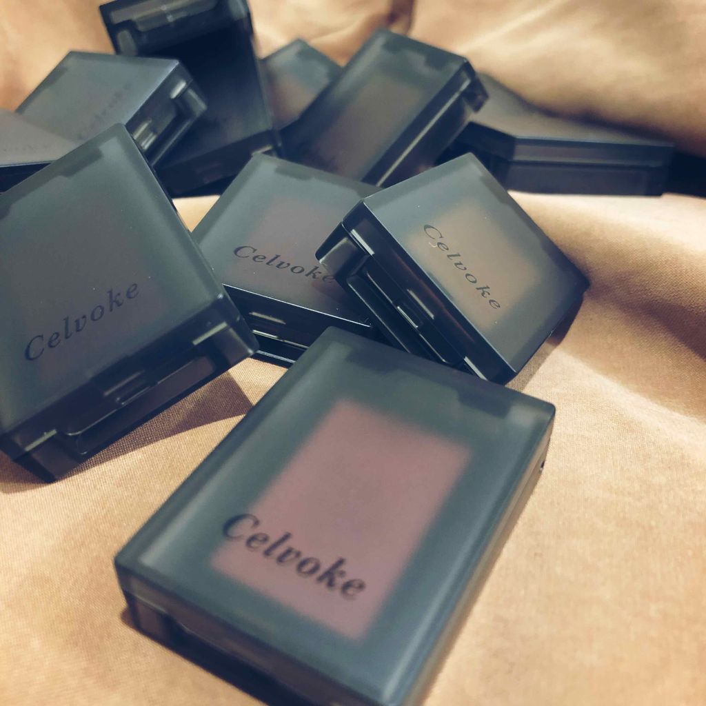 セルヴォーク ヴォランタリー アイズ 27 ローシェンナオレンジ/Celvoke/単色アイシャドウを使ったクチコミ（2枚目）