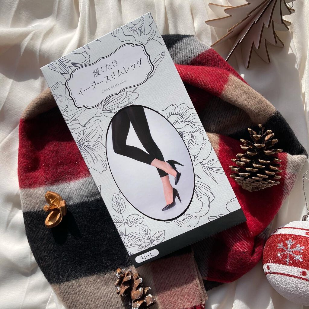 履くだけイージースリムレッグ/slimlab/着圧ソックス・レギンスを使ったクチコミ（1枚目）