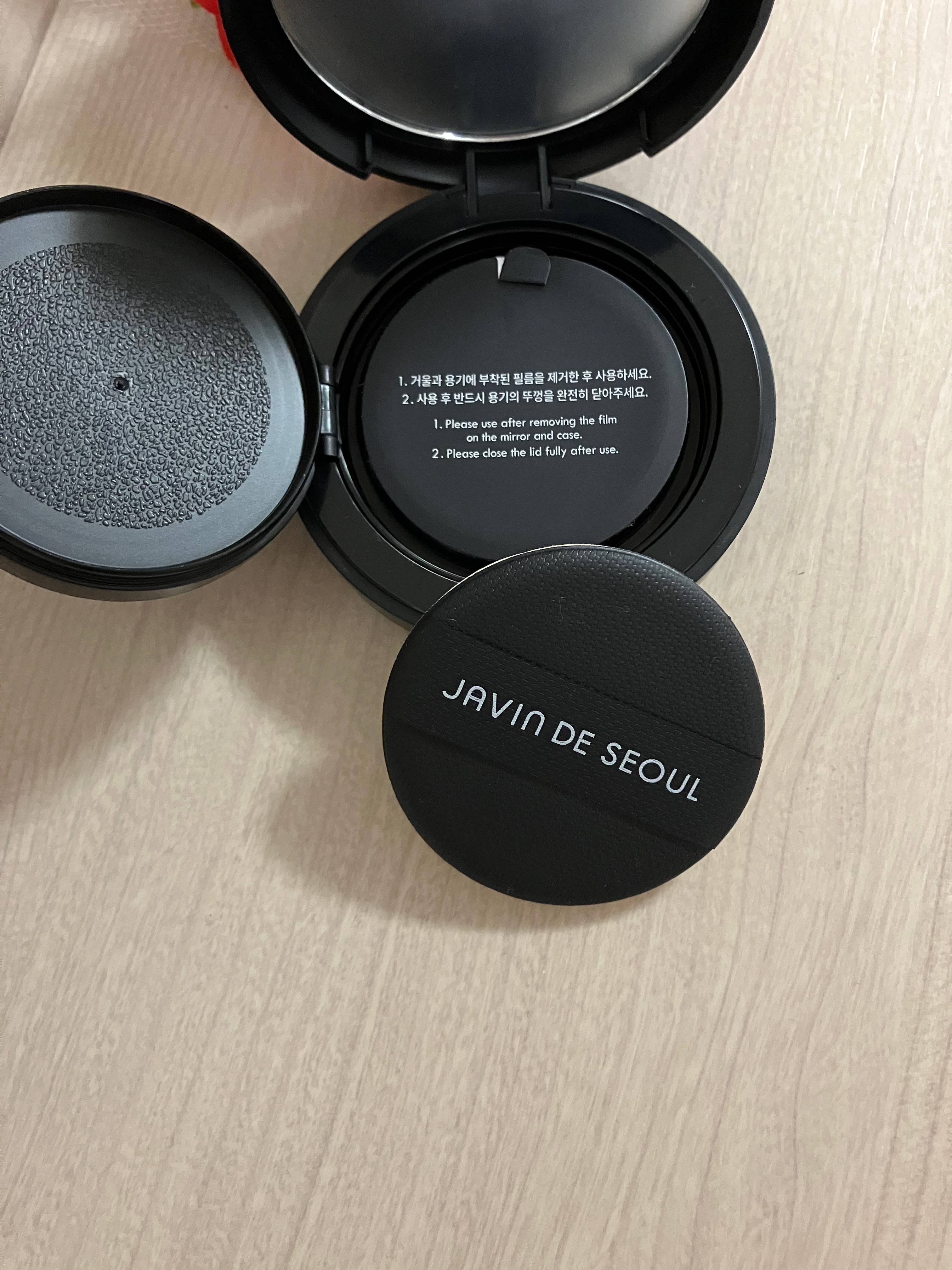 ジャビンドゥソウル ウインクファンデーションパクト/Javin De Seoul/クッションファンデーションを使ったクチコミ（3枚目）