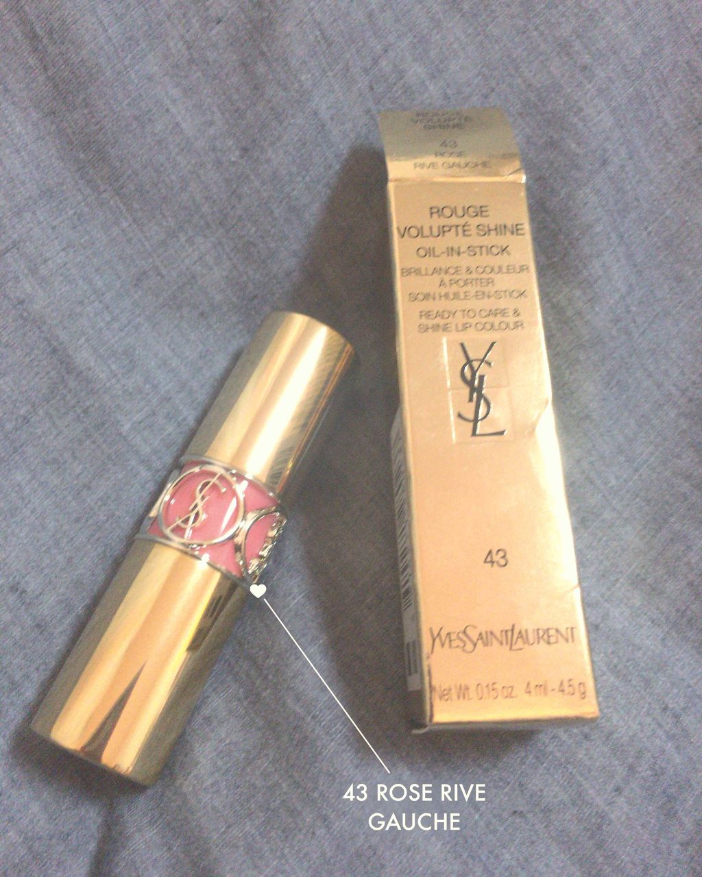 ルージュ ヴォリュプテ シャイン/YVES SAINT LAURENT BEAUTE/口紅を使ったクチコミ(1枚目)