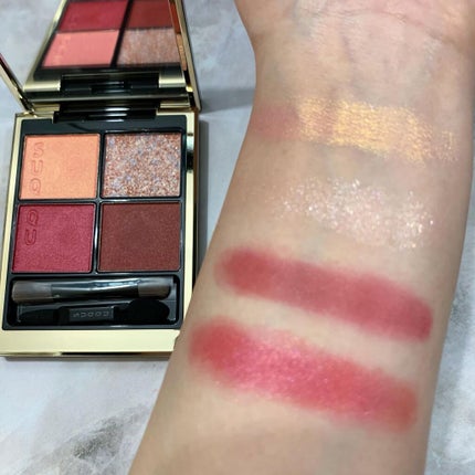 シグニチャー カラー アイズ/SUQQU/アイシャドウパレットを使ったクチコミ(2枚目)