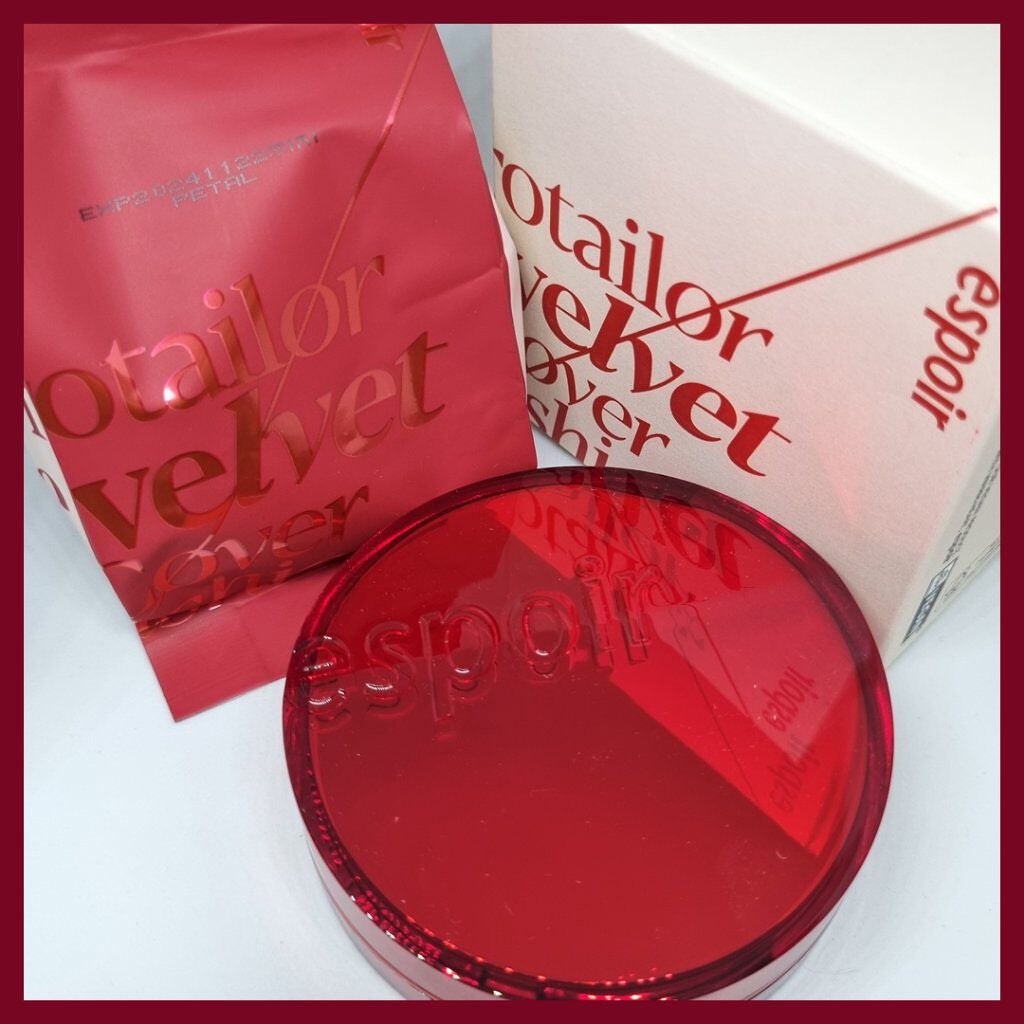 プロテーラービーベルベットカバークッション/espoir/クッションファンデーションを使ったクチコミ(2枚目)