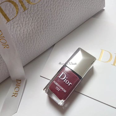 ディオール ヴェルニ 722 ローズウッドローズ（生産終了）/Dior/マニキュアを使ったクチコミ（1枚目）