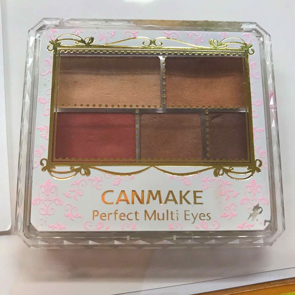 パーフェクトマルチアイズ/キャンメイク/アイシャドウパレットを使ったクチコミ(2枚目)