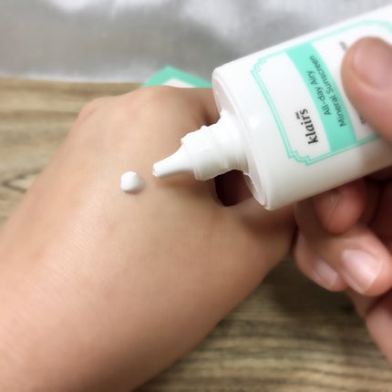 All-day エアリーミネラルサンスクリーン/Klairs/日焼け止めクリームを使ったクチコミ(4枚目)