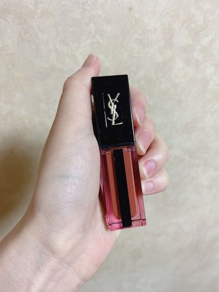ルージュ ピュールクチュール ヴェルニ ウォーターステイン/YVES SAINT LAURENT BEAUTE/口紅を使ったクチコミ(1枚目)