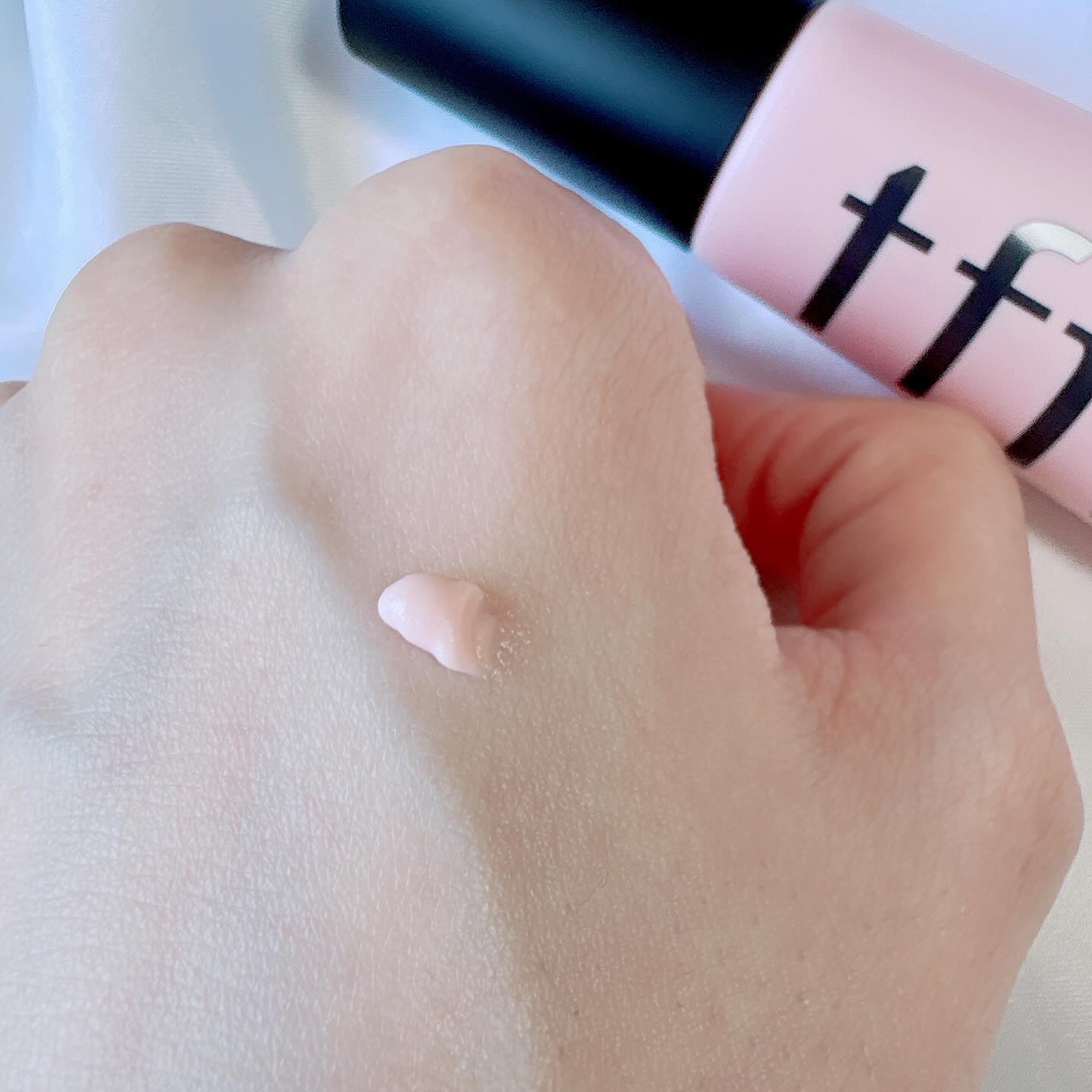 デリケートシルクベールアートプライマー/TFIT/化粧下地を使ったクチコミ（3枚目）