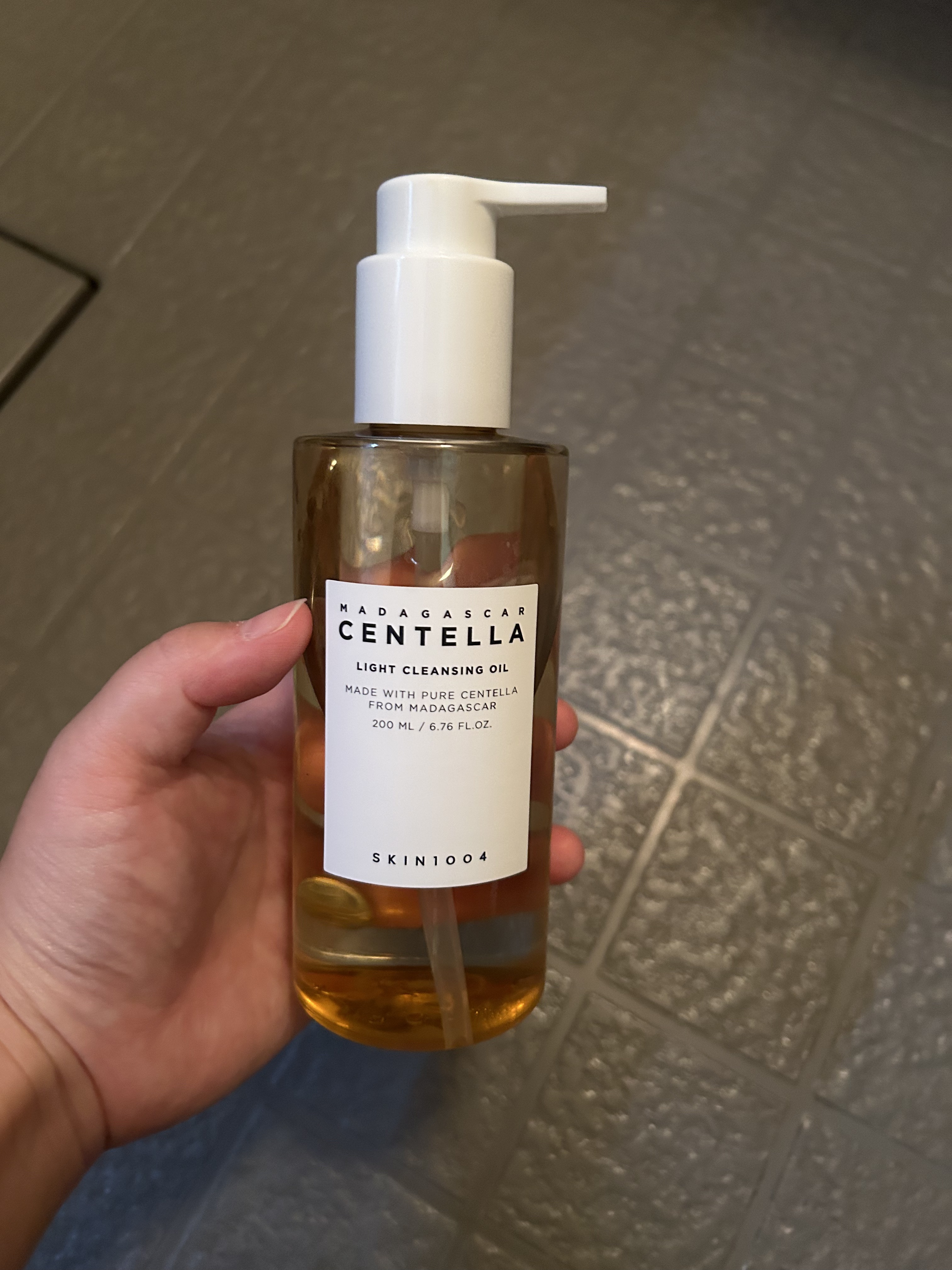 センテラ ライトクレンジングオイル/SKIN1004/オイルクレンジングを使ったクチコミ（1枚目）