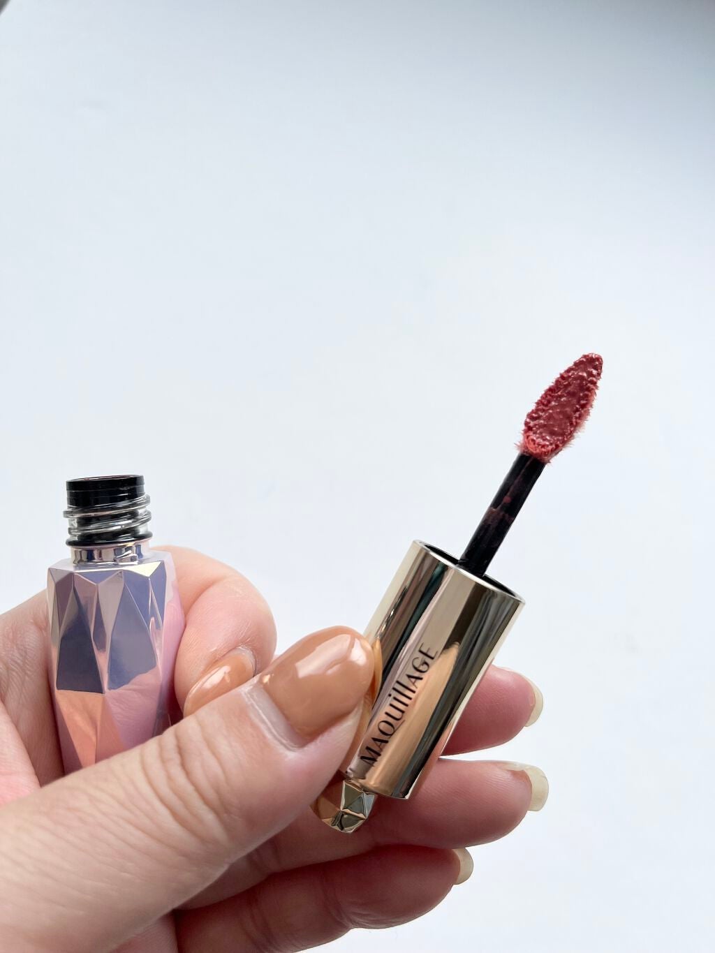 エッセンスグラマラスルージュ NEO/マキアージュ/リップグロスを使ったクチコミ(3枚目)