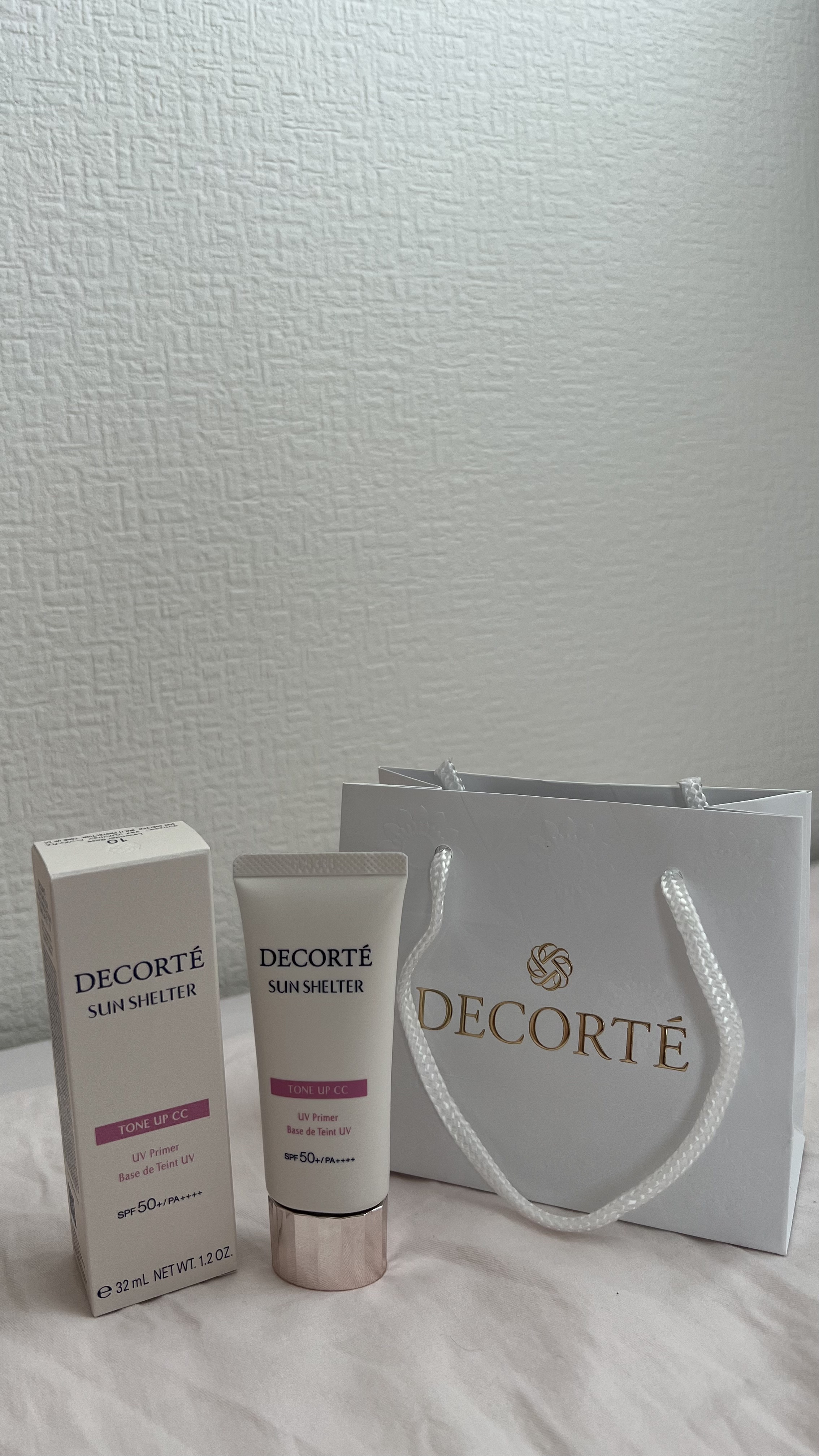 サンシェルター トーンアップCC/DECORTÉ/CCクリームを使ったクチコミ（1枚目）