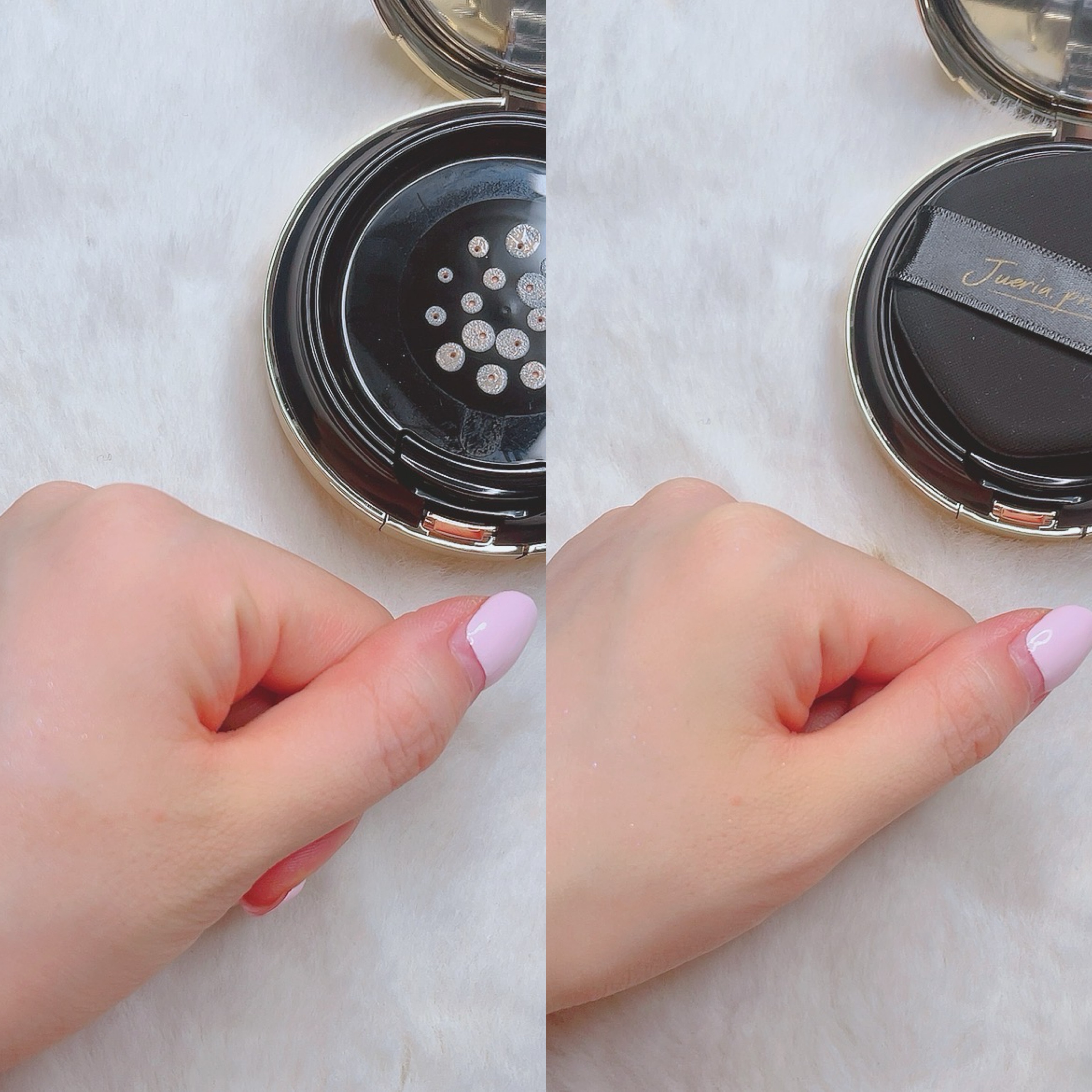 プレミアムニードルファンデーション/ジュエリアプレミアム/クッションファンデーションを使ったクチコミ（2枚目）