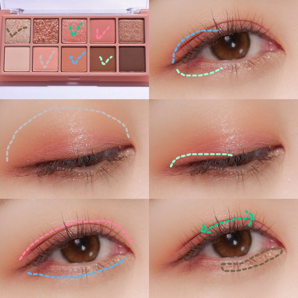 ベターザンパレット/rom&nd/アイシャドウパレットを使ったクチコミ(4枚目)