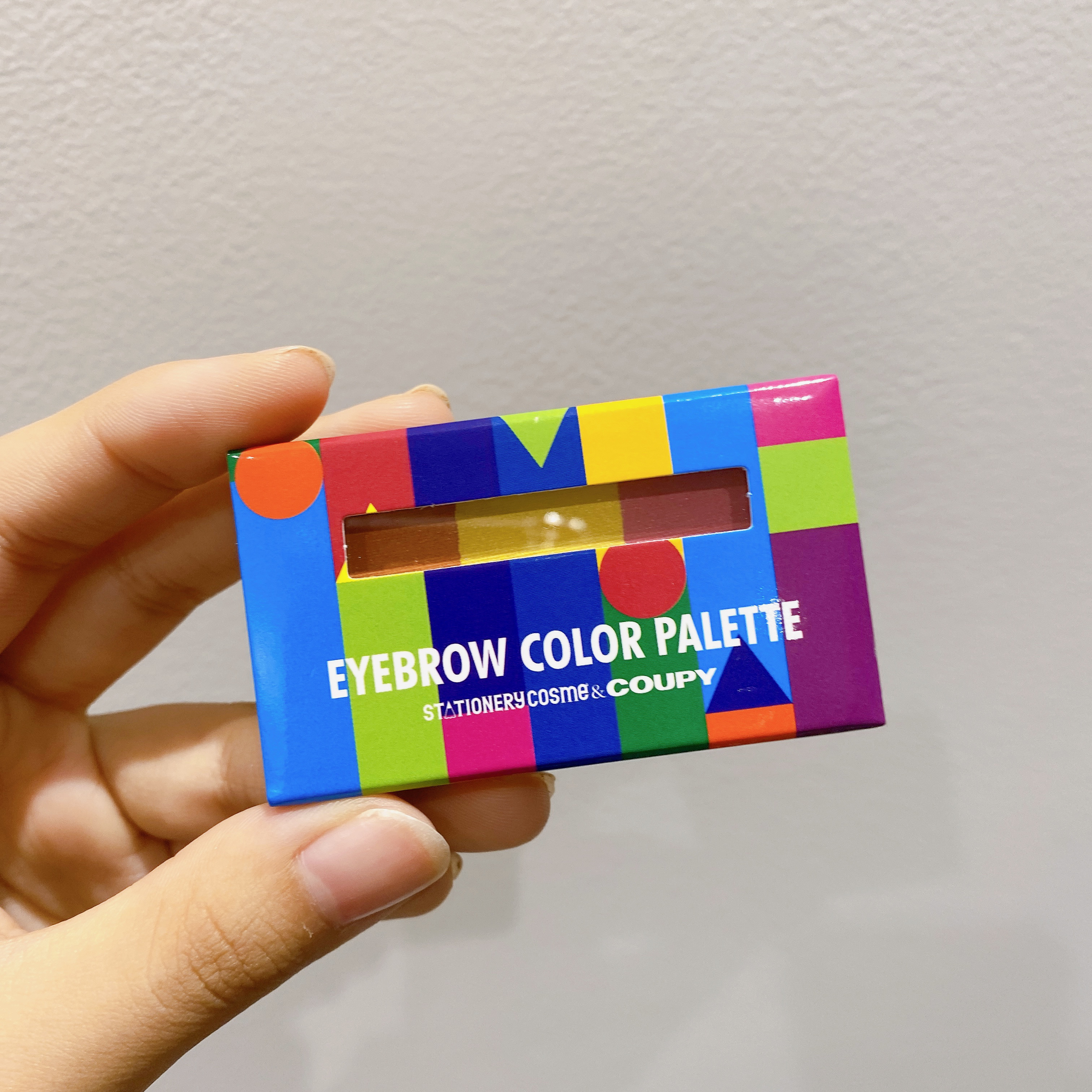 クーピー柄 アイブロウカラーパレット/ステーショナリーコスメ/パウダーアイブロウを使ったクチコミ（3枚目）