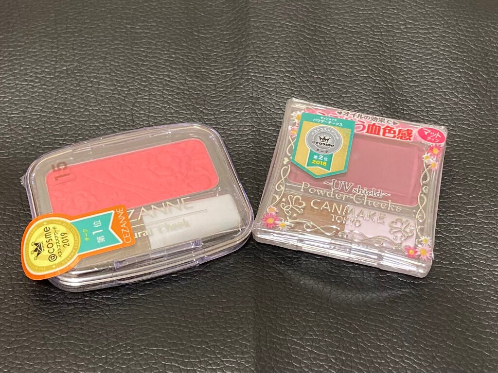 【旧品】パウダーチークス/キャンメイク/パウダーチークを使ったクチコミ(1枚目)