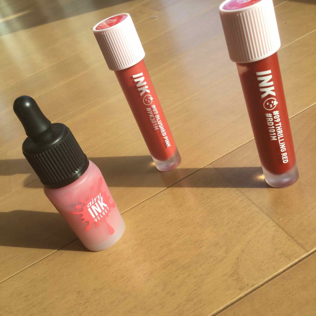 インク エアリー ベルベット/PERIPERA/口紅を使ったクチコミ(2枚目)