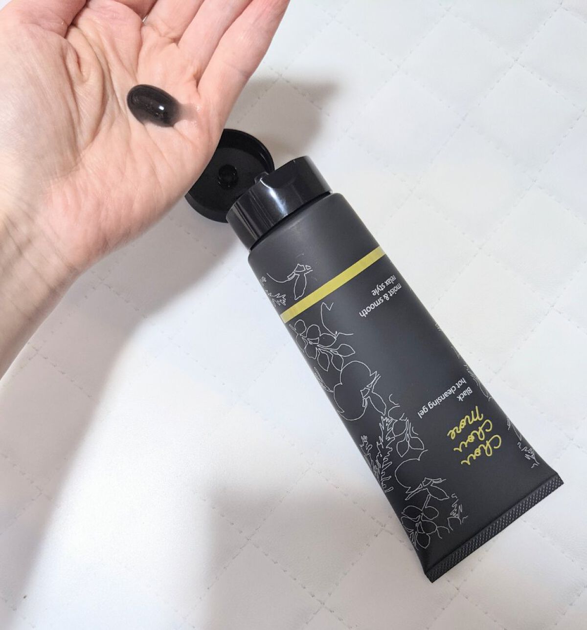 ホットクレンジングジェルブラック/シュシュモア/クレンジングジェルを使ったクチコミ（2枚目）