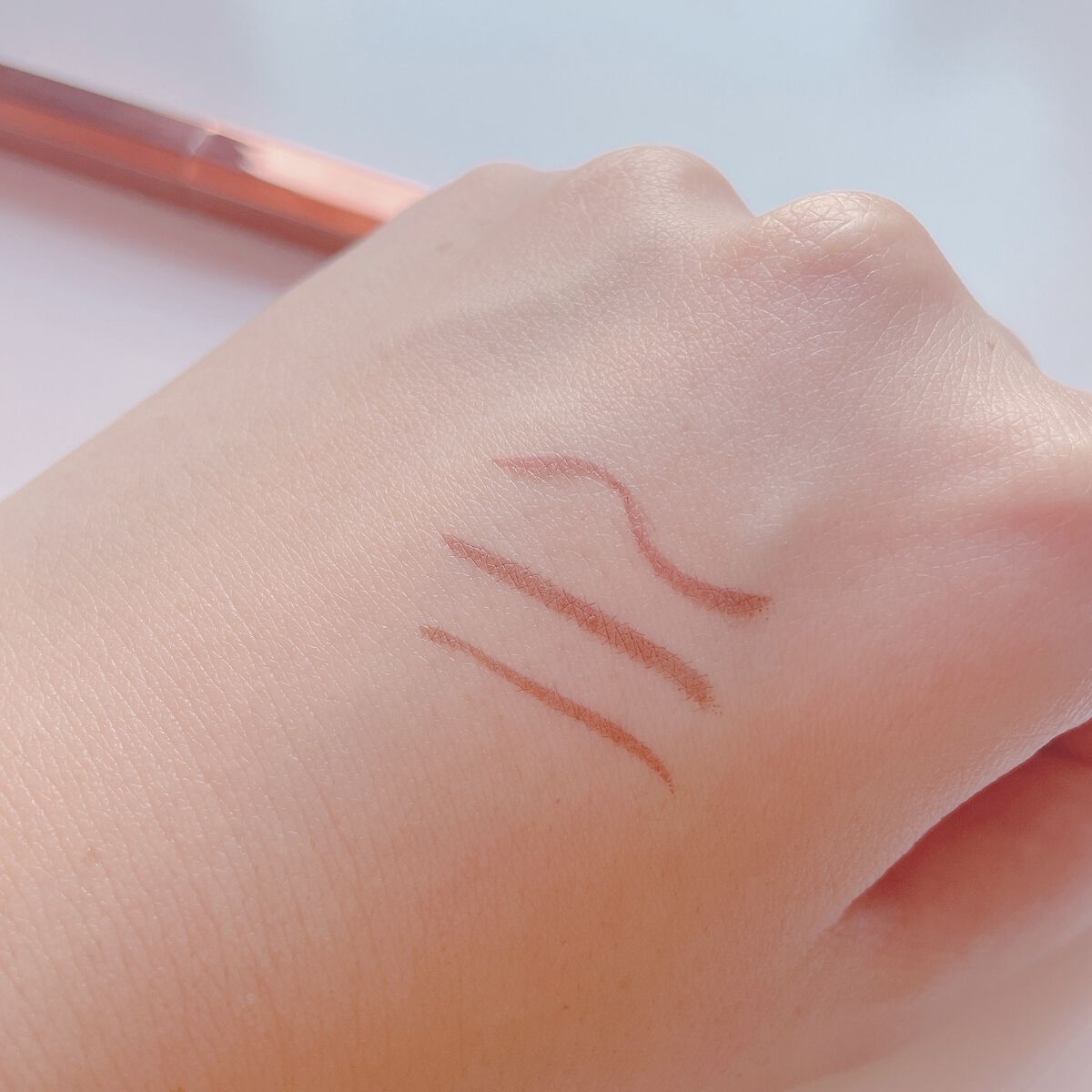 アイライナー 02 マロンブラウン/Étoile Rose/リキッドアイライナーを使ったクチコミ（2枚目）