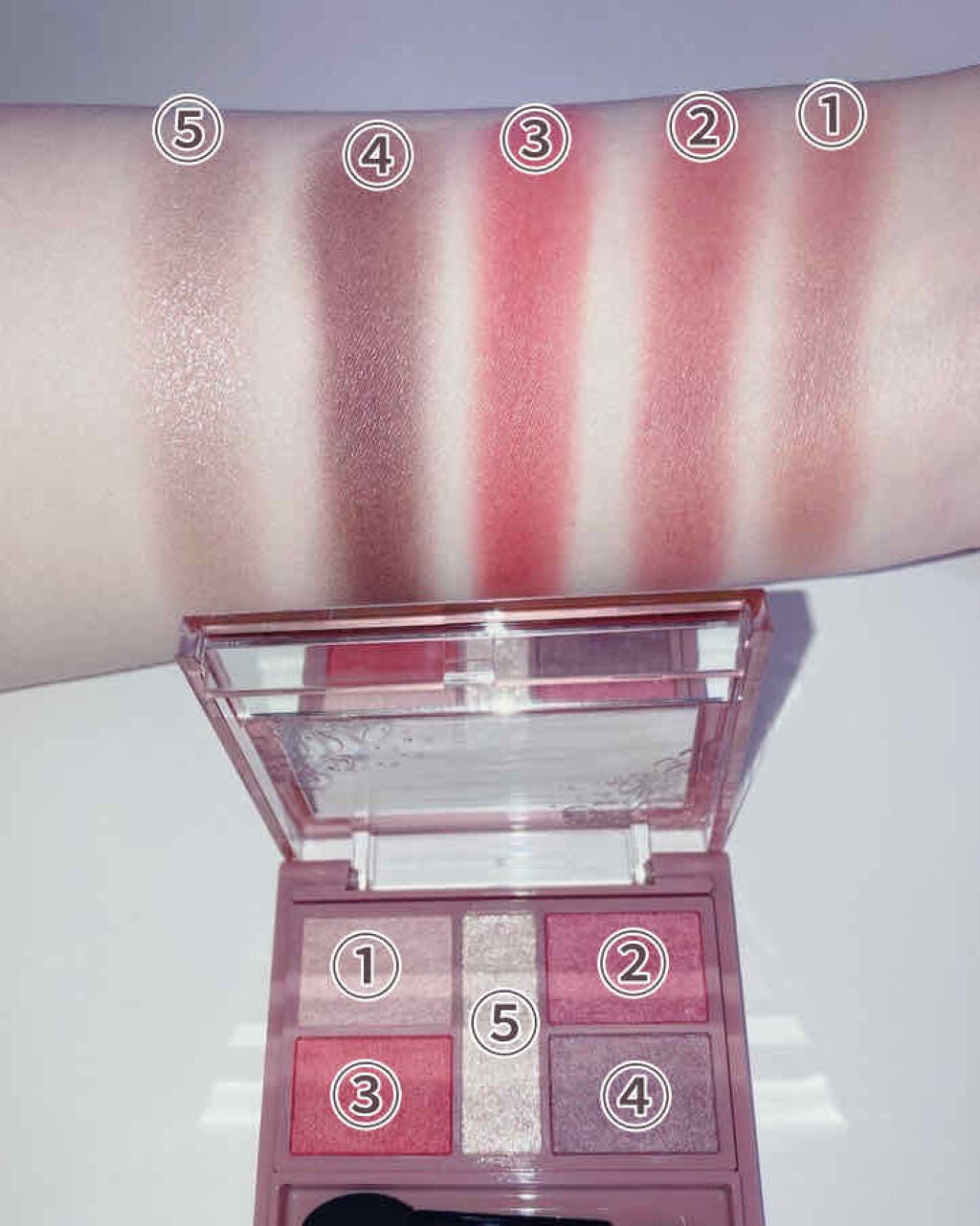 パーフェクトスタイリストアイズ/キャンメイク/アイシャドウパレットを使ったクチコミ(2枚目)