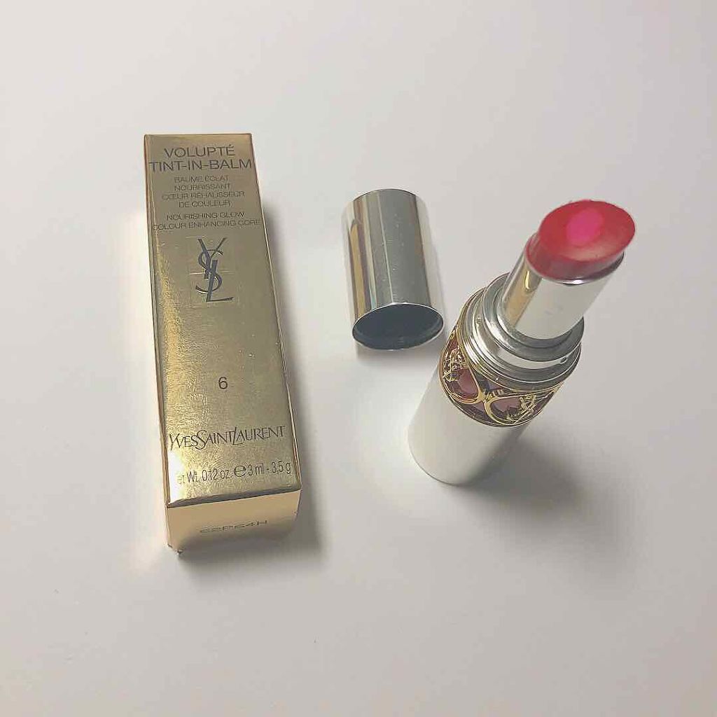 ヴォリュプテ ティントインバーム/YVES SAINT LAURENT BEAUTE/口紅を使ったクチコミ（1枚目）