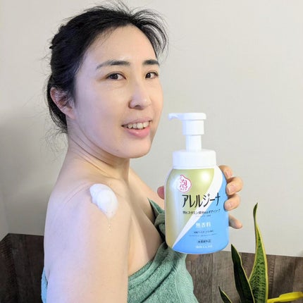 アレルジーナ 抗ヒスタミン成分配合 泡ボディソープ/マックス/ボディソープを使ったクチコミ(1枚目)