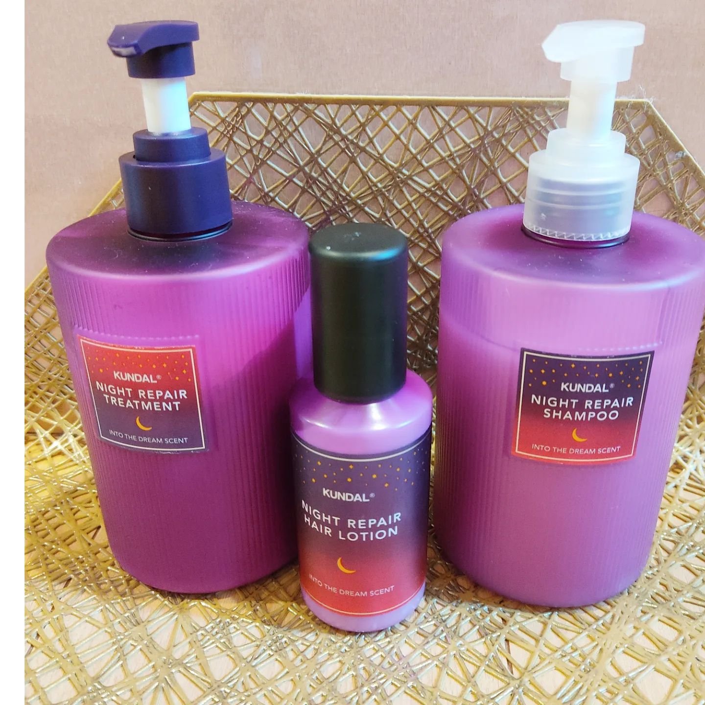 ナイトリペアミルク/KUNDAL/アウトバストリートメントを使ったクチコミ（1枚目）