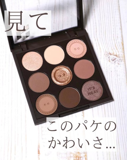 マイフェイブムードアイパレット 9カラー/HOLIKA HOLIKA/アイシャドウパレットを使ったクチコミ(2枚目)