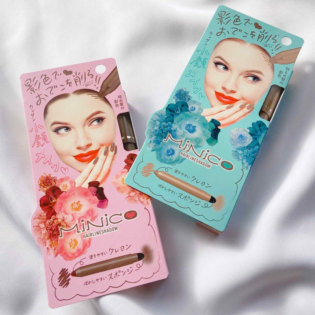 ヘアラインシャドウ/MiNiCo/ジェル・クリームチークを使ったクチコミ(1枚目)