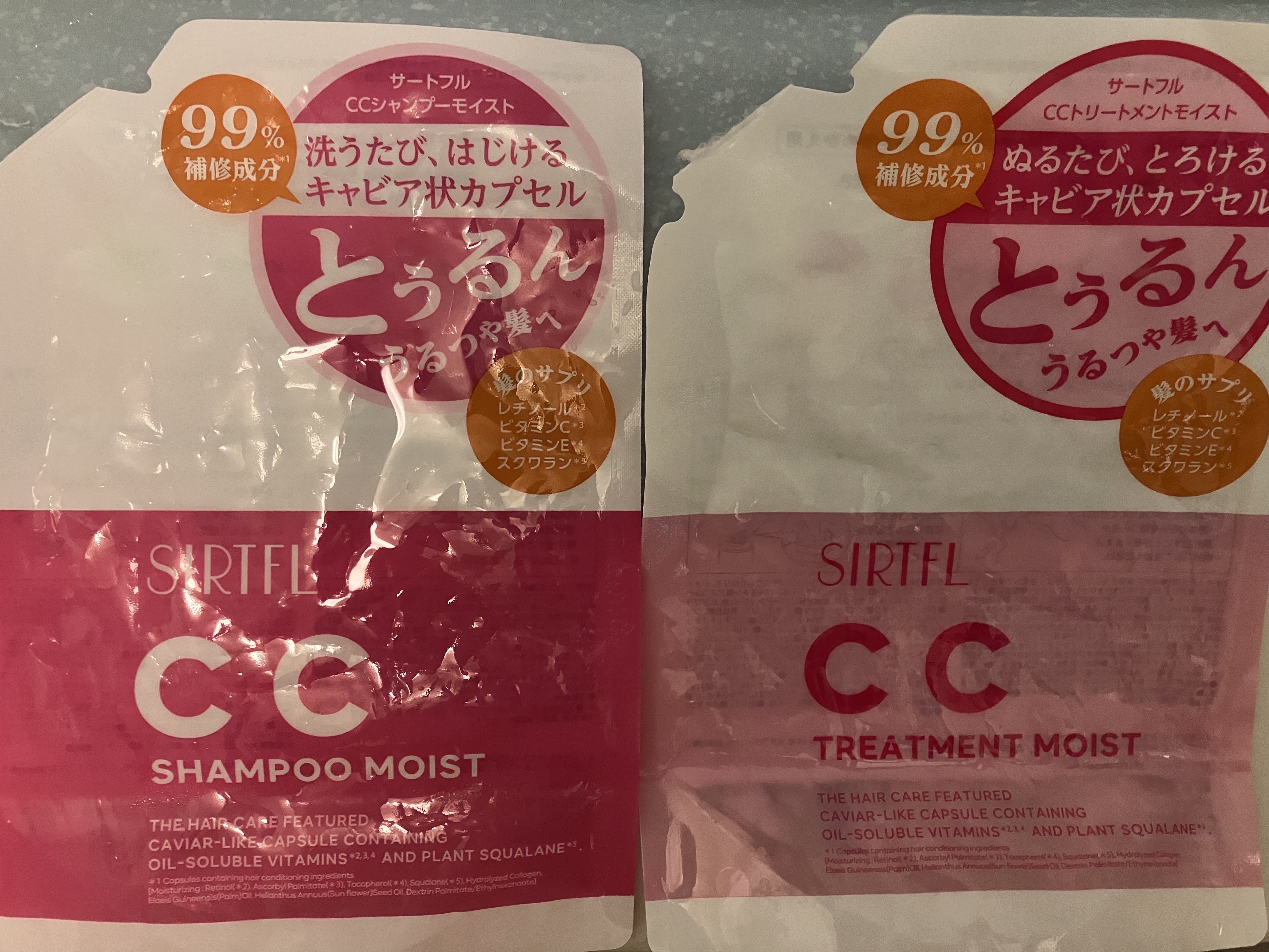 SIRTFL CC シャンプーモイスト/トリートメントモイスト/SIRTFL/市販シャンプーを使ったクチコミ（1枚目）