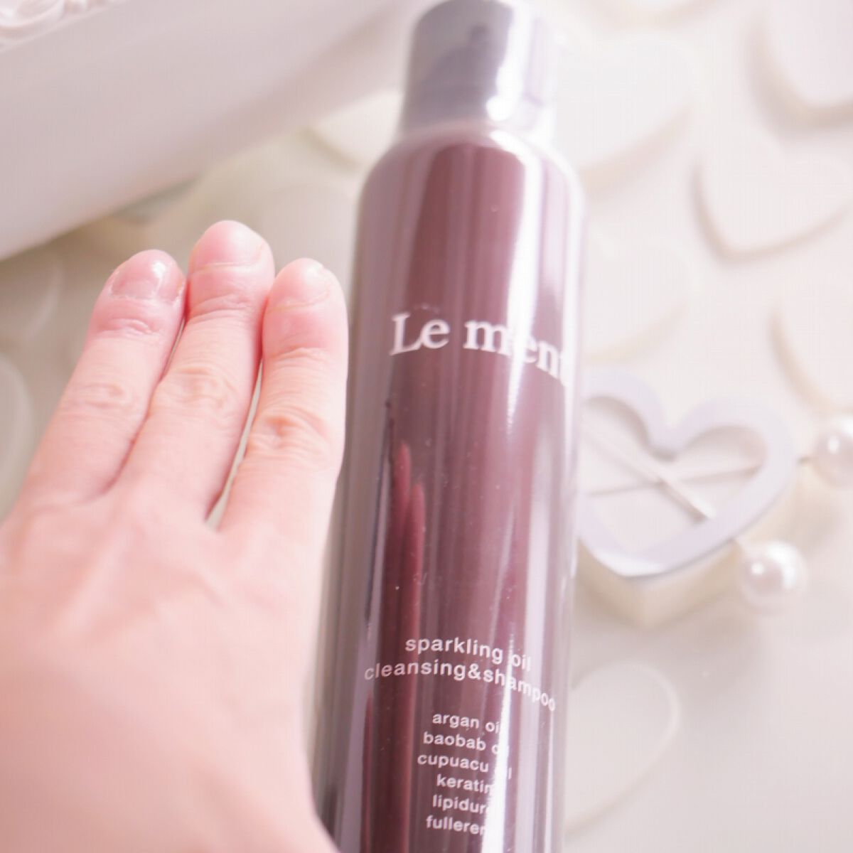 ルメント スパークリングオイル クレンジング&シャンプー/Le ment/市販シャンプーを使ったクチコミ(4枚目)