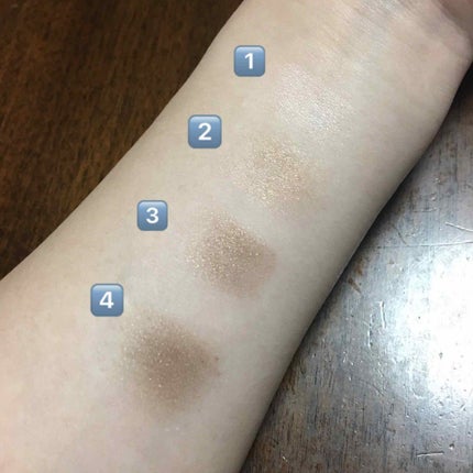 スキニーリッチシャドウ/excel/アイシャドウパレットを使ったクチコミ(3枚目)