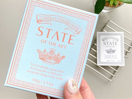 極微細泡石けん/STATE OF THE ART/洗顔石鹸を使ったクチコミ(4枚目)