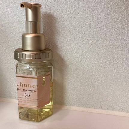 ディープモイスト ヘアオイル3.0/&honey/ヘアオイルを使ったクチコミ(4枚目)