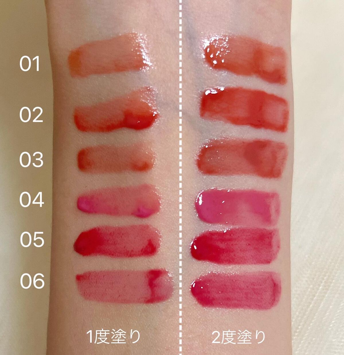 ペリペラ インク ムード グロイ ティント/PERIPERA/リップティントを使ったクチコミ（3枚目）