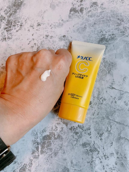 メラノCC ディープデイケアUV乳液/メラノCC/日焼け止めミルクを使ったクチコミ(4枚目)