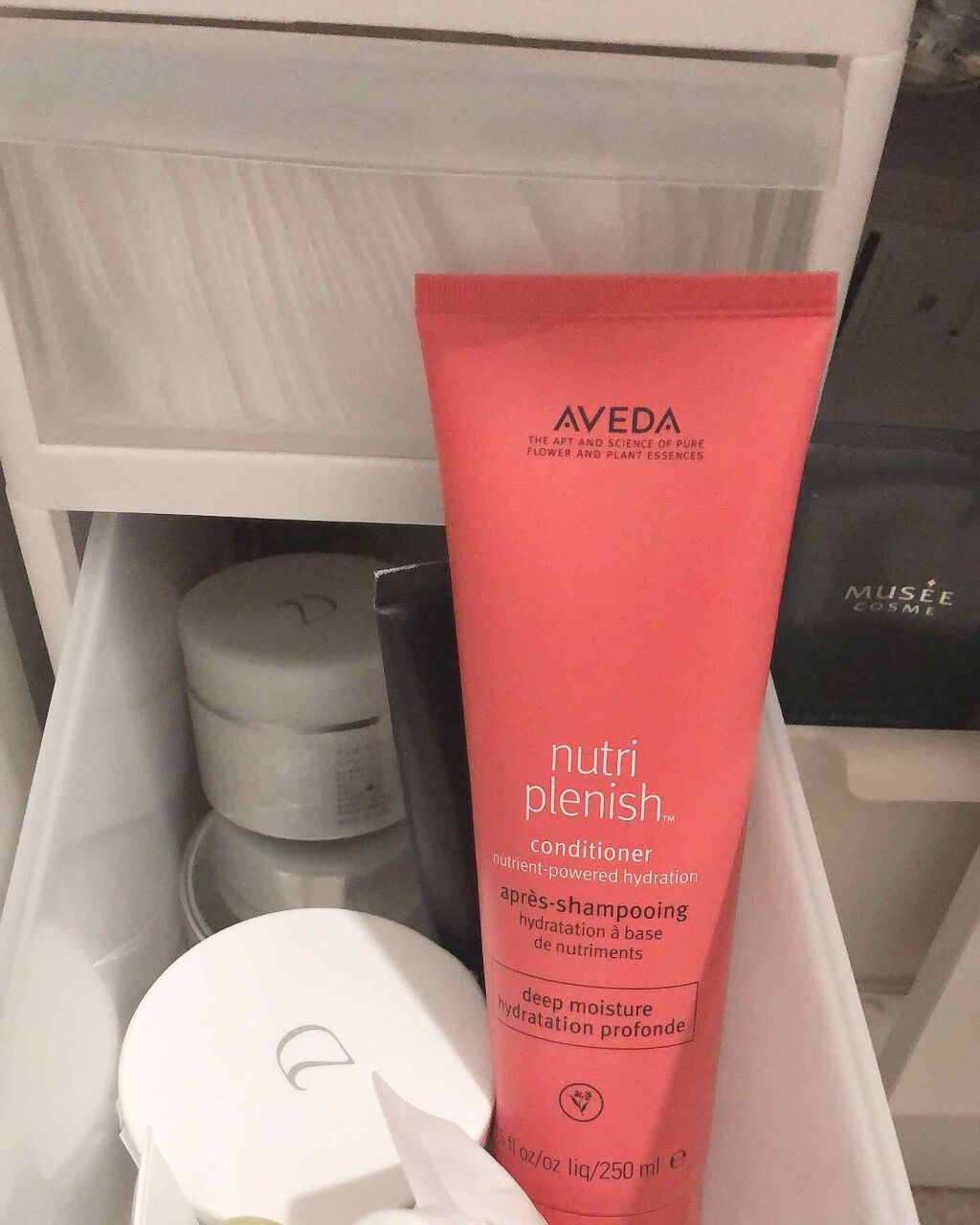 ニュートリプレニッシュ シャンプー ディープ/コンディショナー ディープ/AVEDA/サロンシャンプーを使ったクチコミ(1枚目)