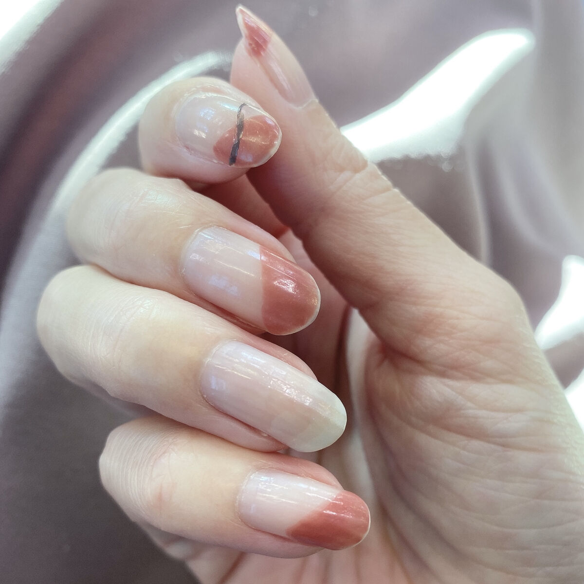 エモーティブネイルパフォーマー 08.MISS YOU/DAZZSHOP/マニキュアを使ったクチコミ（2枚目）