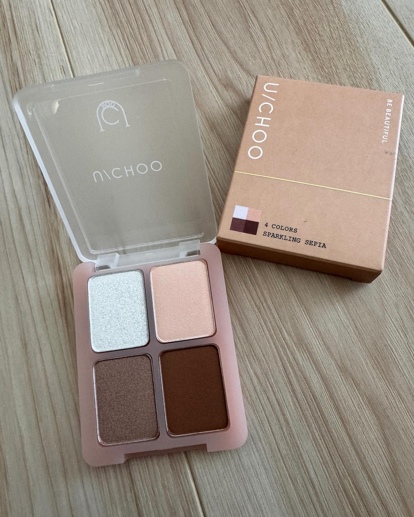  グラム アイ シャドウ スパークリングセピア(SPARKLING SEPIA)/U/CHOO/アイシャドウパレットを使ったクチコミ（1枚目）