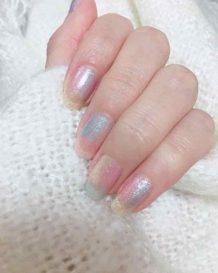 ネイルホリック リミテッドカラー Twingle Unicorn/ネイルホリック/マニキュアを使ったクチコミ(2枚目)