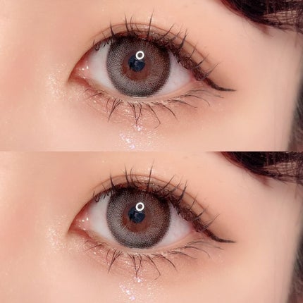 デームードグレーマンスリー (DAYMOOD GRAY monthly)/OLOLA/1ヶ月(1MONTH)カラコンを使ったクチコミ(3枚目)