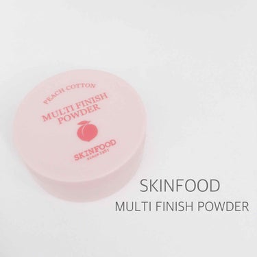 SKINFOOD ピーチコットン マルチフィニッシュパウダーのクチコミ「SKINFOOD

#SKINFOOD #スキンフード
#ピーチコットン #マルチフィニッシュ.....」（1枚目）