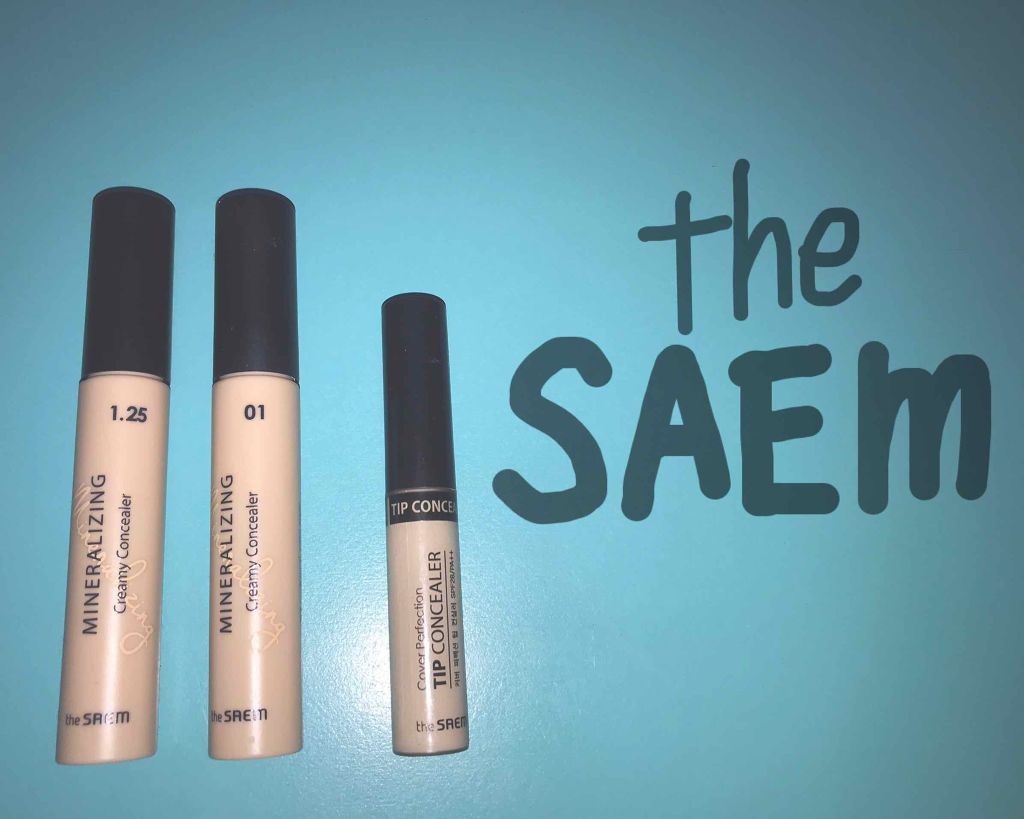 カバーパーフェクション チップコンシーラー/the SAEM/リキッドコンシーラーを使ったクチコミ（1枚目）