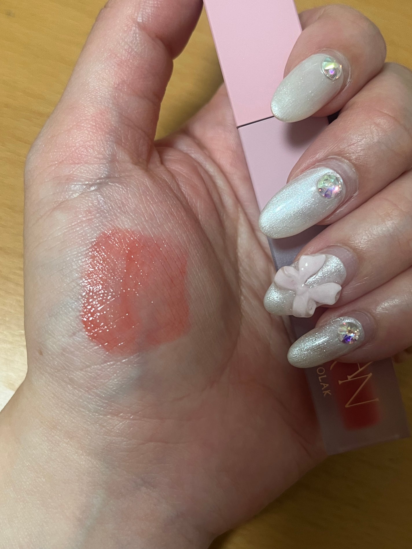 BLOOM JELLY TINT /CRAN BY MOLAK /口紅を使ったクチコミ(3枚目)