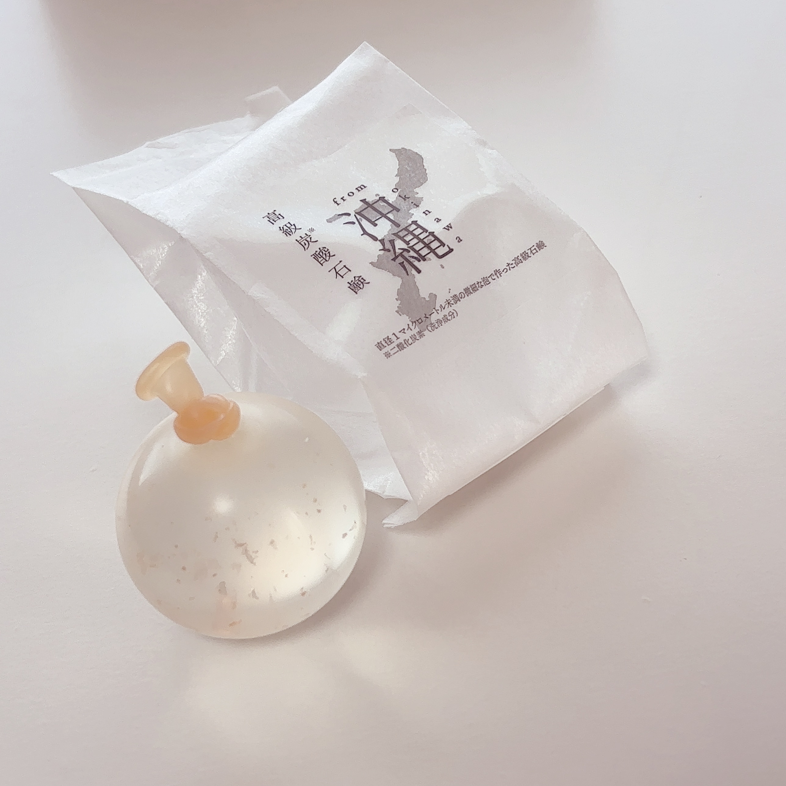 沖縄もち石鹸/ちゅらら/洗顔石鹸を使ったクチコミ（2枚目）