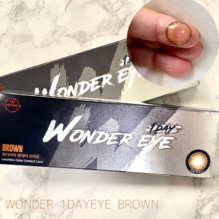 ワンダーアイ/ann365lens/カラーコンタクトレンズを使ったクチコミ(2枚目)