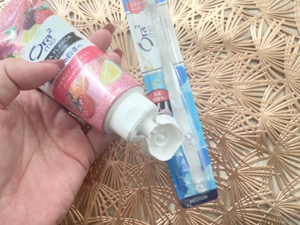 オーラツーミー アロマフレーバーコレクション ペースト/オーラツー/歯磨き粉を使ったクチコミ(2枚目)